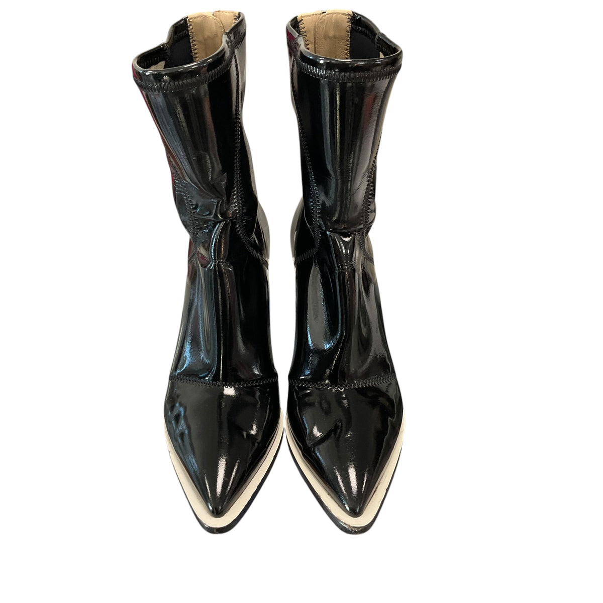Fendi Patent Booties. Size 38