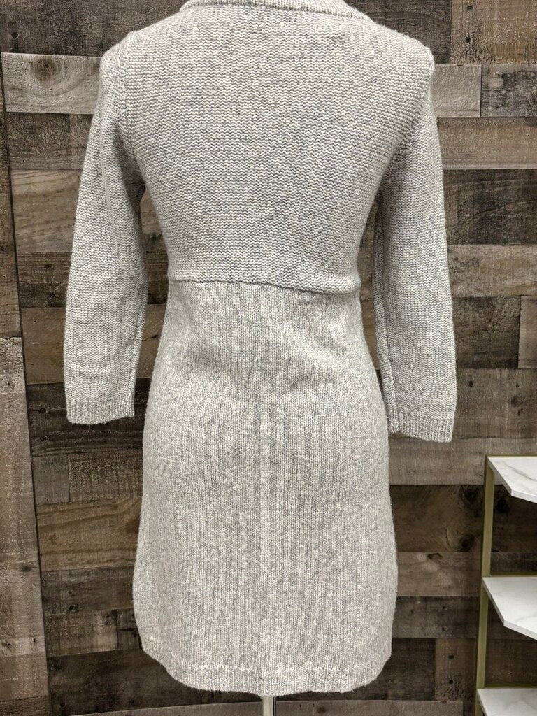 Oatmeal Duster 4 Brown Button Cardigan Size 4