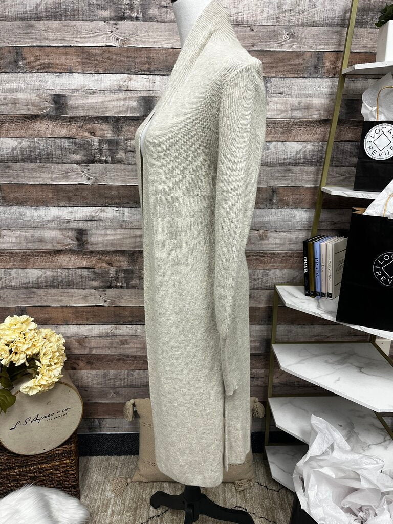 Cream Knit Duster Cardigan Size XS