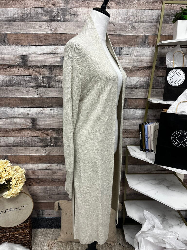 Cream Knit Duster Cardigan Size XS