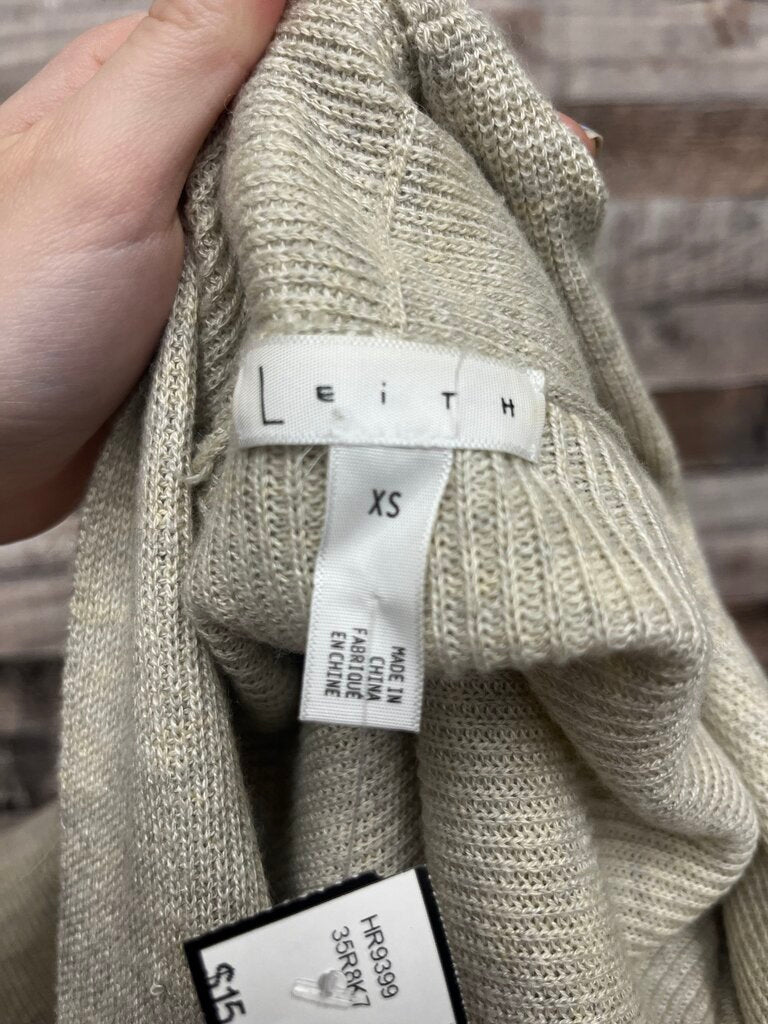 Cream Knit Duster Cardigan Size XS