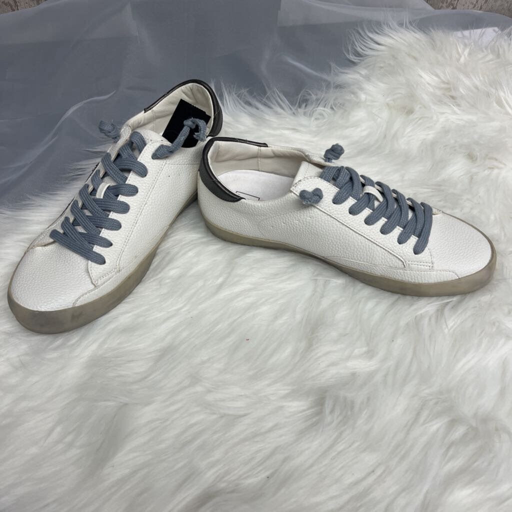 She Shop Paula White Sneakers w/Gray Laces & Sparkle Star Size 9