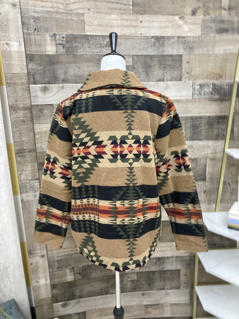 Back in the Saddle Tan & Black Southwest Style Blazer Size XL