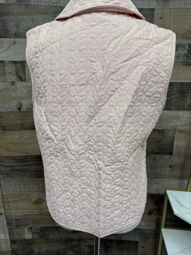 JPR Bag Age Pink Quilted Vest Size M