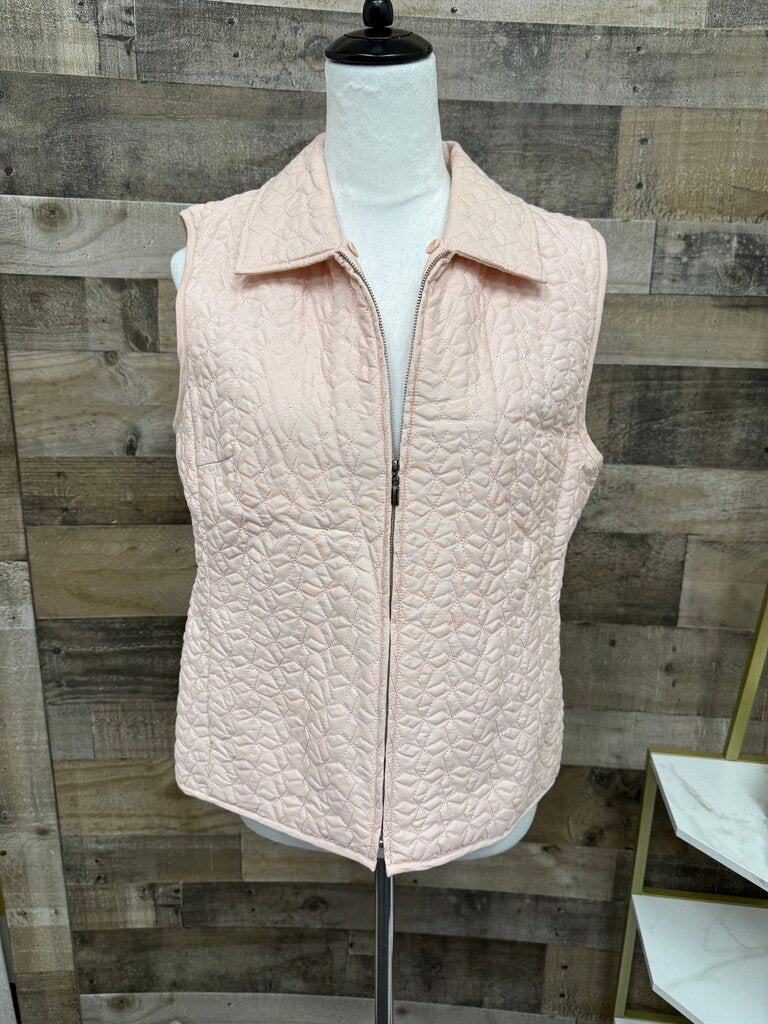 JPR Bag Age Pink Quilted Vest Size M