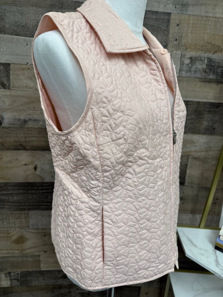 JPR Bag Age Pink Quilted Vest Size M