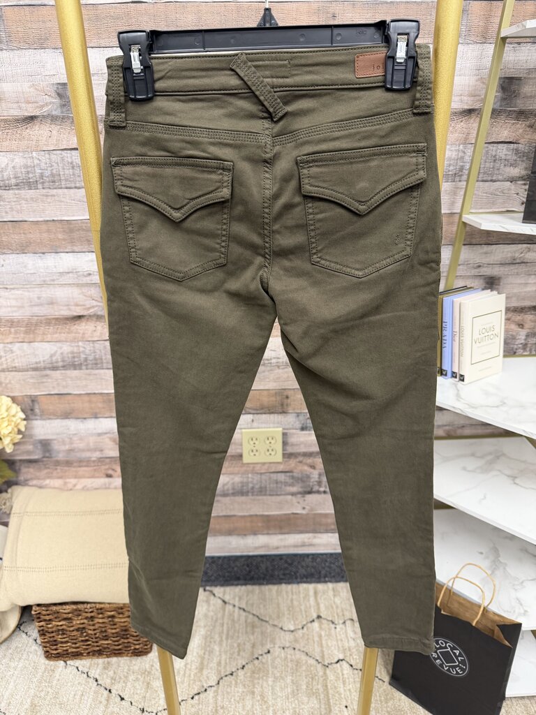 Joie Park Skinny Fatigue Pants Army Green Size 24 Joie Army Green 24 women PANTS