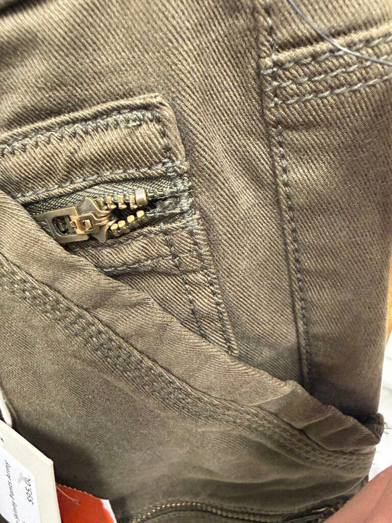 Joie Park Skinny Fatigue Pants Army Green Size 24 Joie Army Green 24 women PANTS