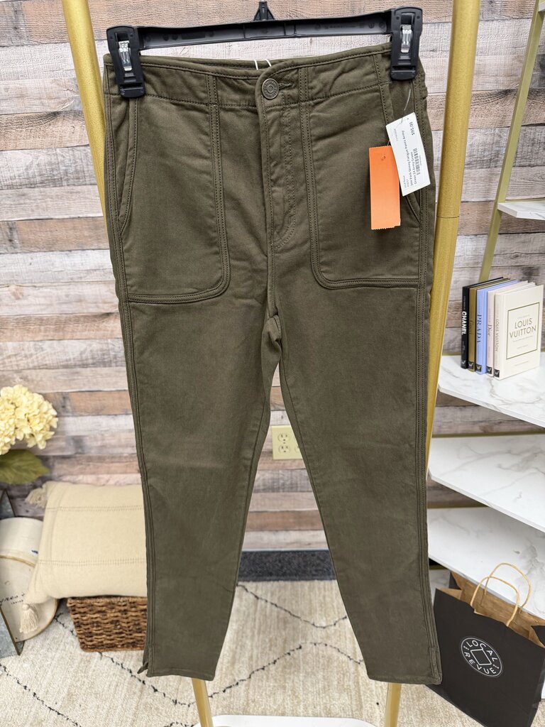 Joie Andira Fatigue Skinny Pants Army Green Size 24 Joie Army Green 24 women PANTS