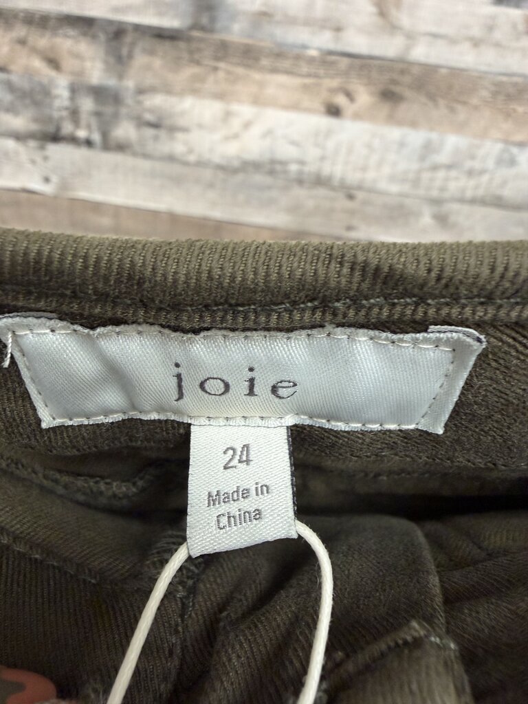 Joie Andira Fatigue Skinny Pants Army Green Size 24 Joie Army Green 24 women PANTS