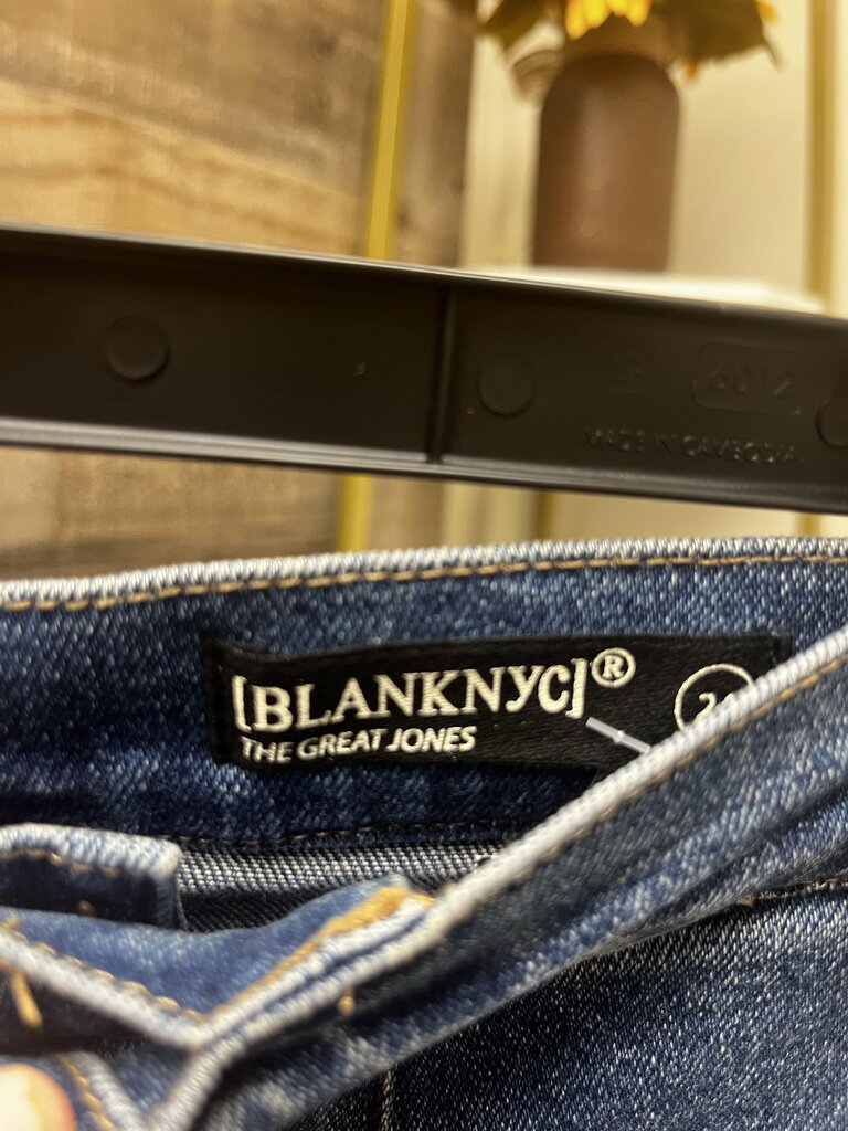 Blank NYC Here For It Tie Denim Size 24
