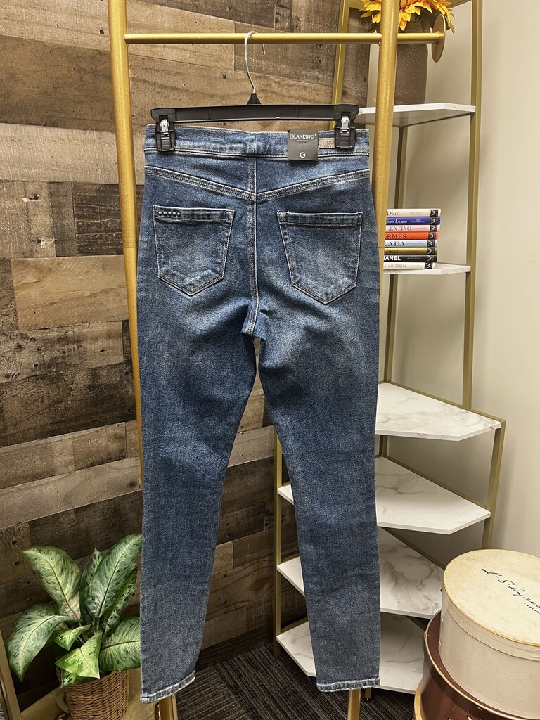 Blank NYC Here For It Tie Denim Size 24