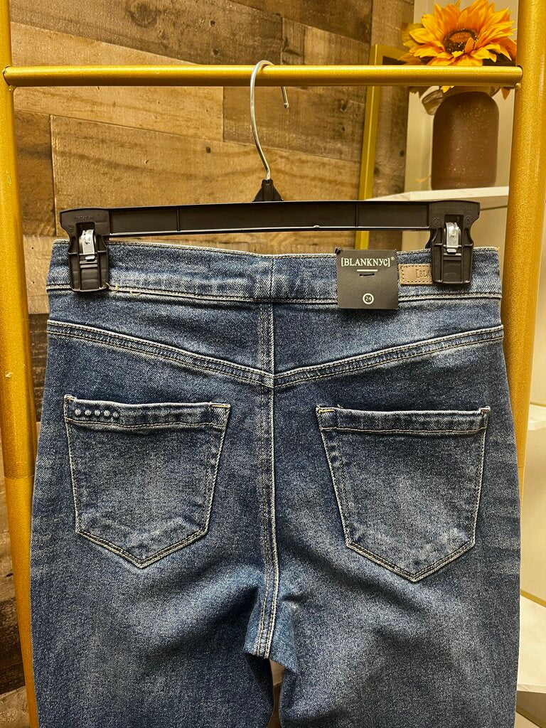 Blank NYC Here For It Tie Denim Size 24