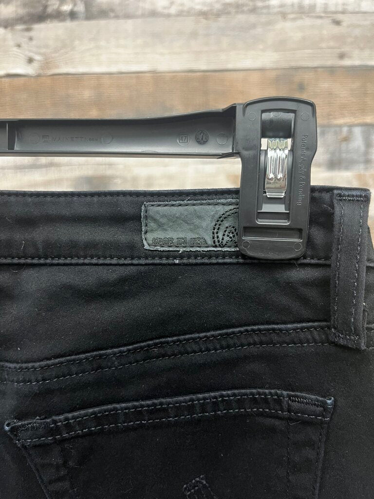AG Adriano Goldschmied The Stilt Cigaret Jean Black Size 26