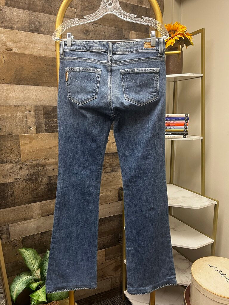 Paige Hollywood Hills Premium Lt Wash Denim Size 28