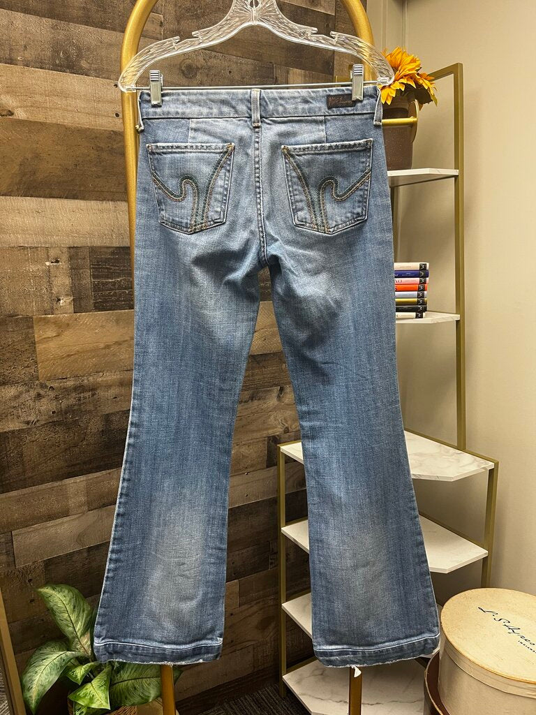 Citizens of Humanity Ric Mac #110 Low Waist Wide Leg Size 25