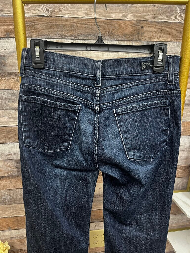 Citizens of Humanity Button Stretch #251 High Rise Wide Leg Size 27