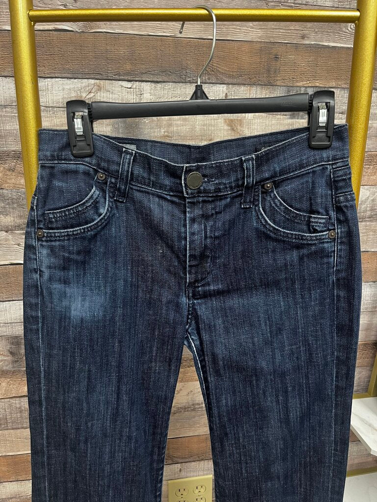 Citizens of Humanity Button Stretch #251 High Rise Wide Leg Size 27