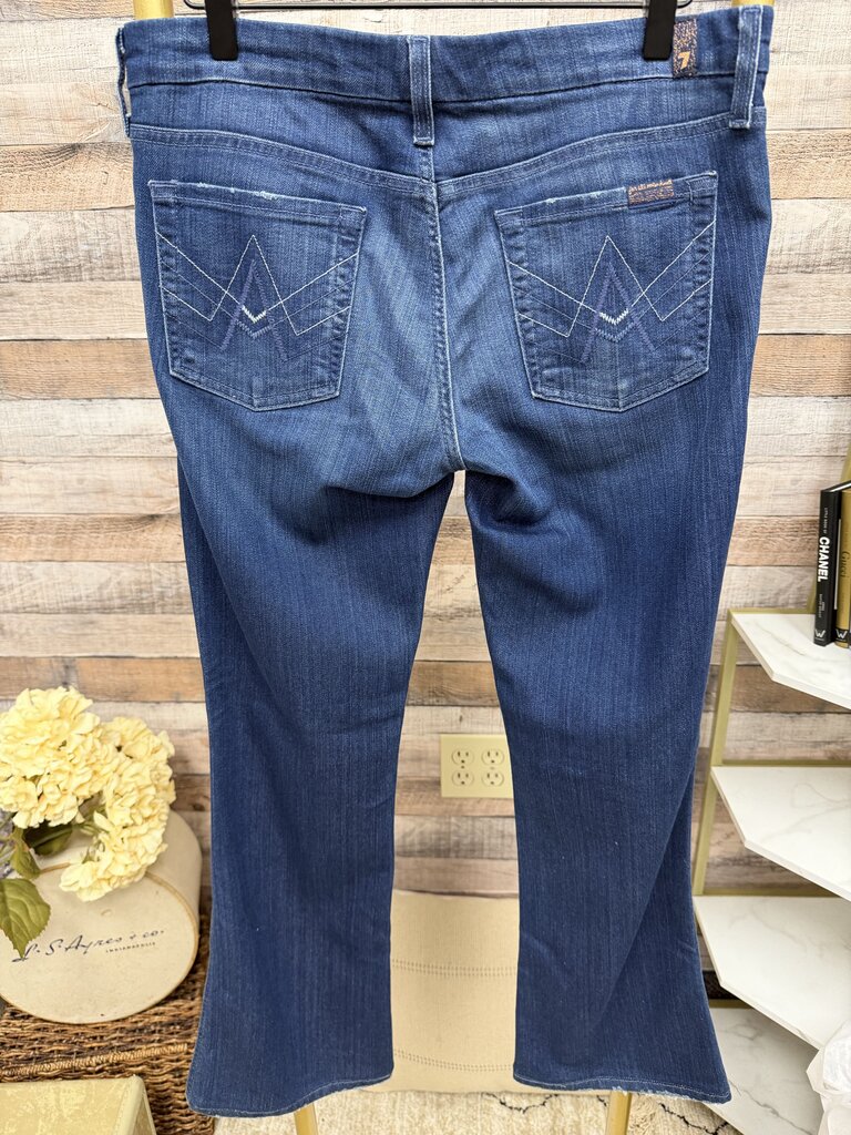 7 For All Mankind "A" Pocket Denim Size 28