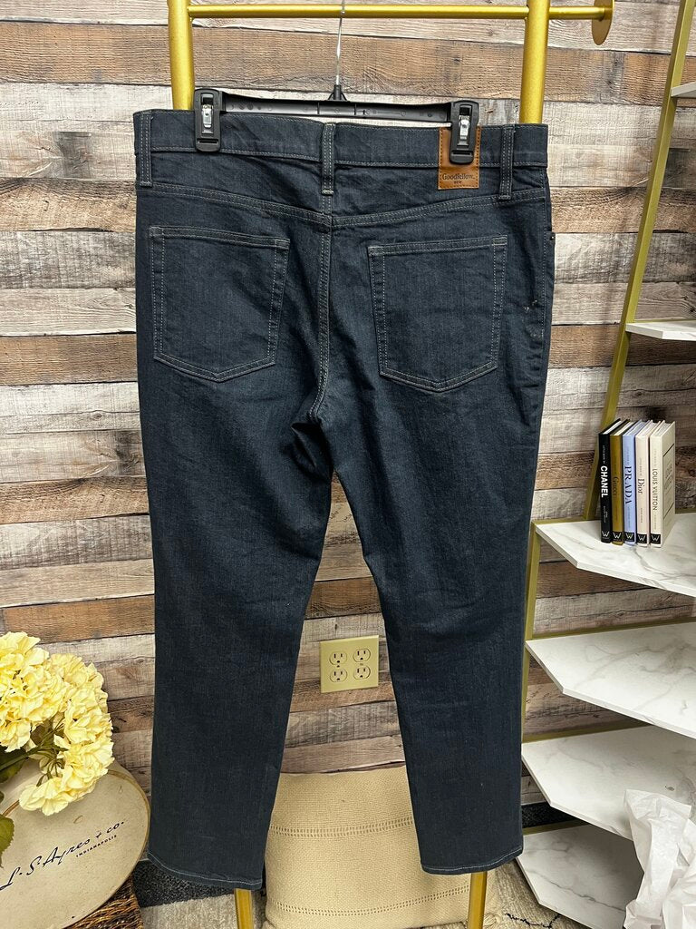 Goodfellow & Co Total Flex Slim Dark Denim 34W