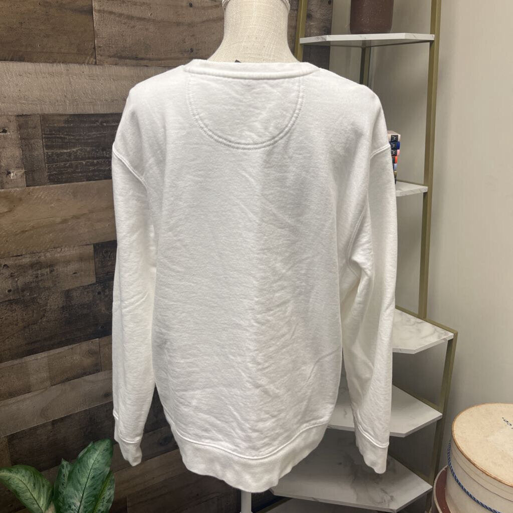 Life is Good Pine Tree & Sun Sweatshirt Size XL