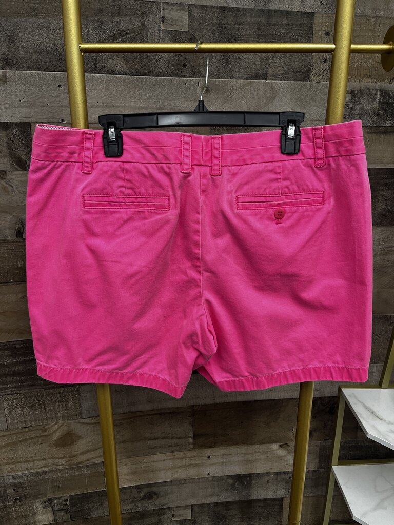 J Crew Pink Broken In Chino Shorts Size 16