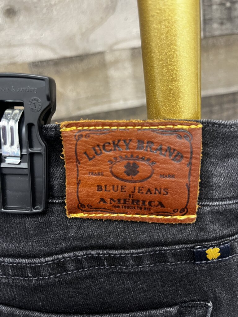 Lucky Brand Black Sofia Boot Jeans Size 16/33