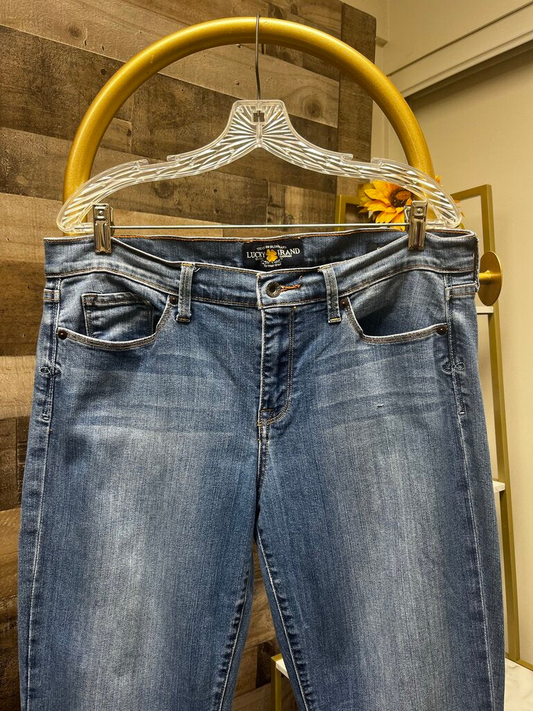 Lucky Brand Light Blue Sofia Boot Jeans Size 16/33