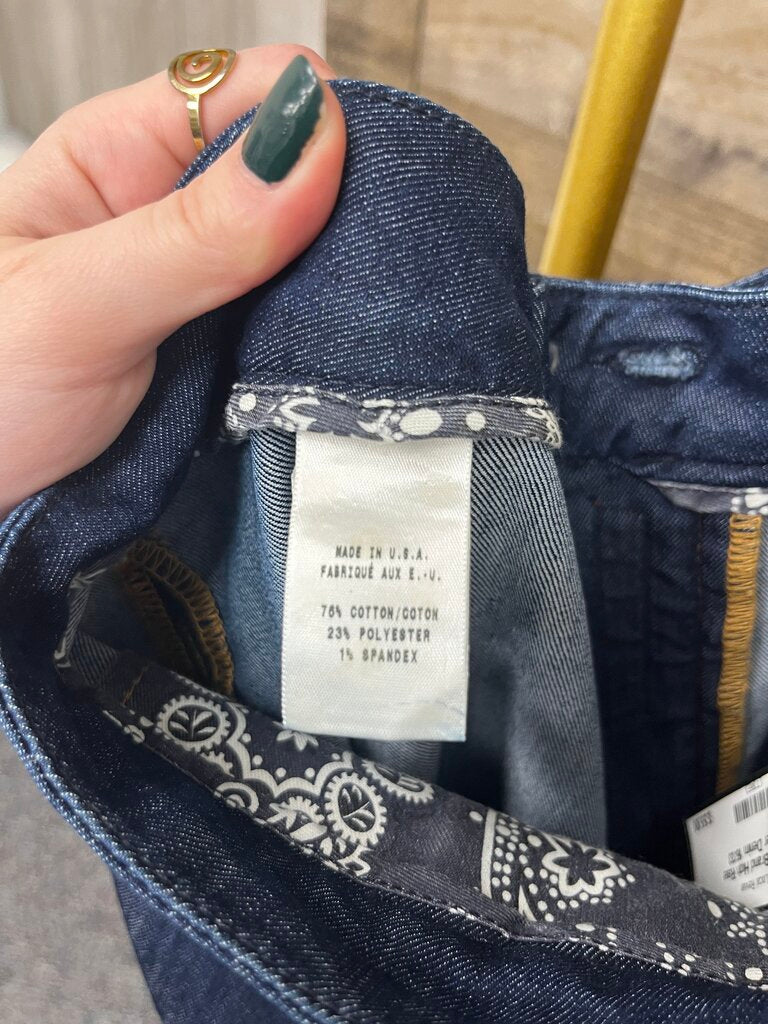 Lucky Brand High Rise Trouser Denim Size 16/33
