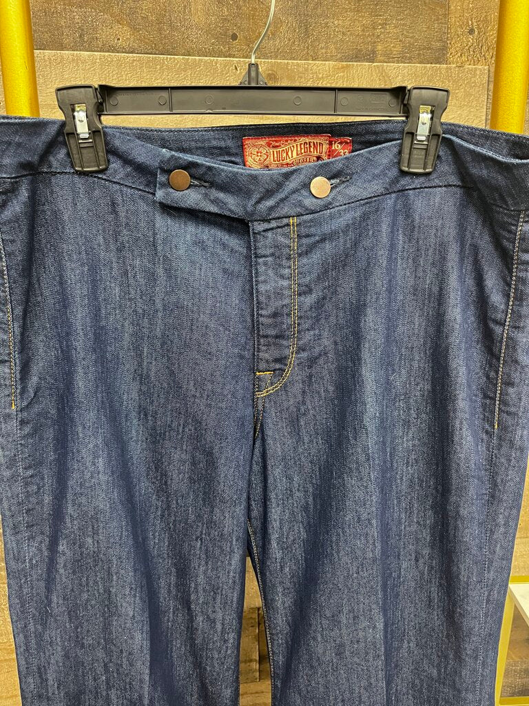 Lucky Brand High Rise Trouser Denim Size 16/33