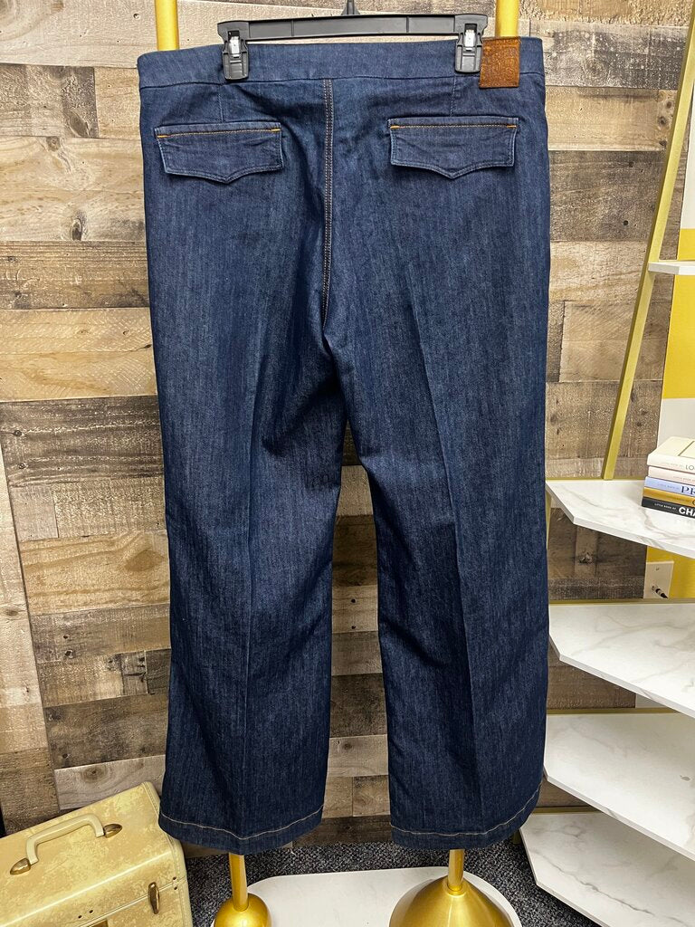 Lucky Brand High Rise Trouser Denim Size 16/33