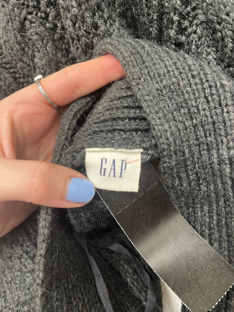 Gap Gray Chunky Cable Knit Cardigan Size XS