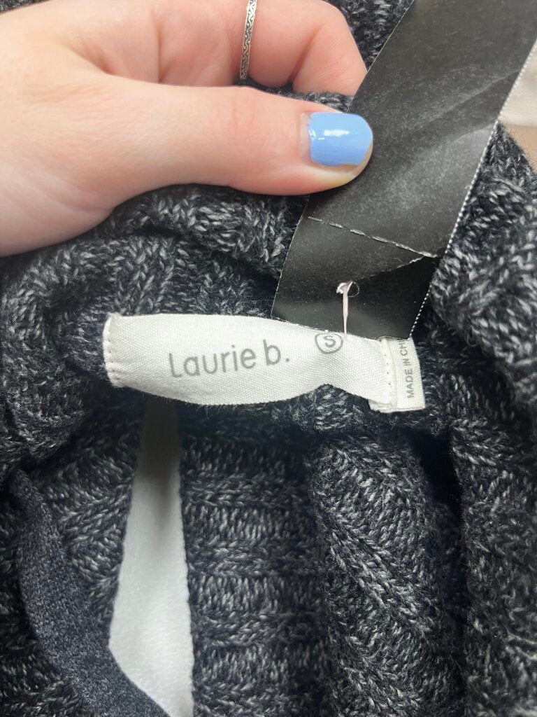 Laurie b. Charcoal Gray Mid Length Cardigan Size S