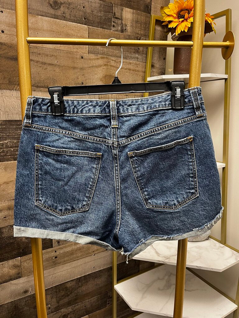 Universal Thread Vintage Midi Jean Shorts Size 8