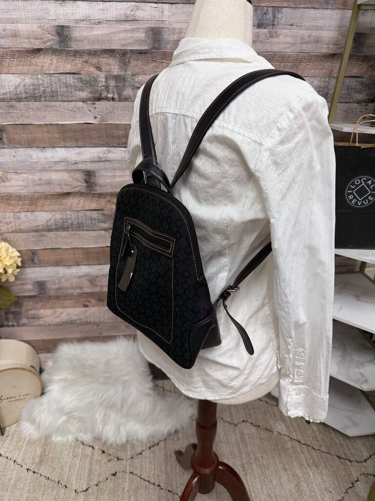 Nine West Black Mini Backpack