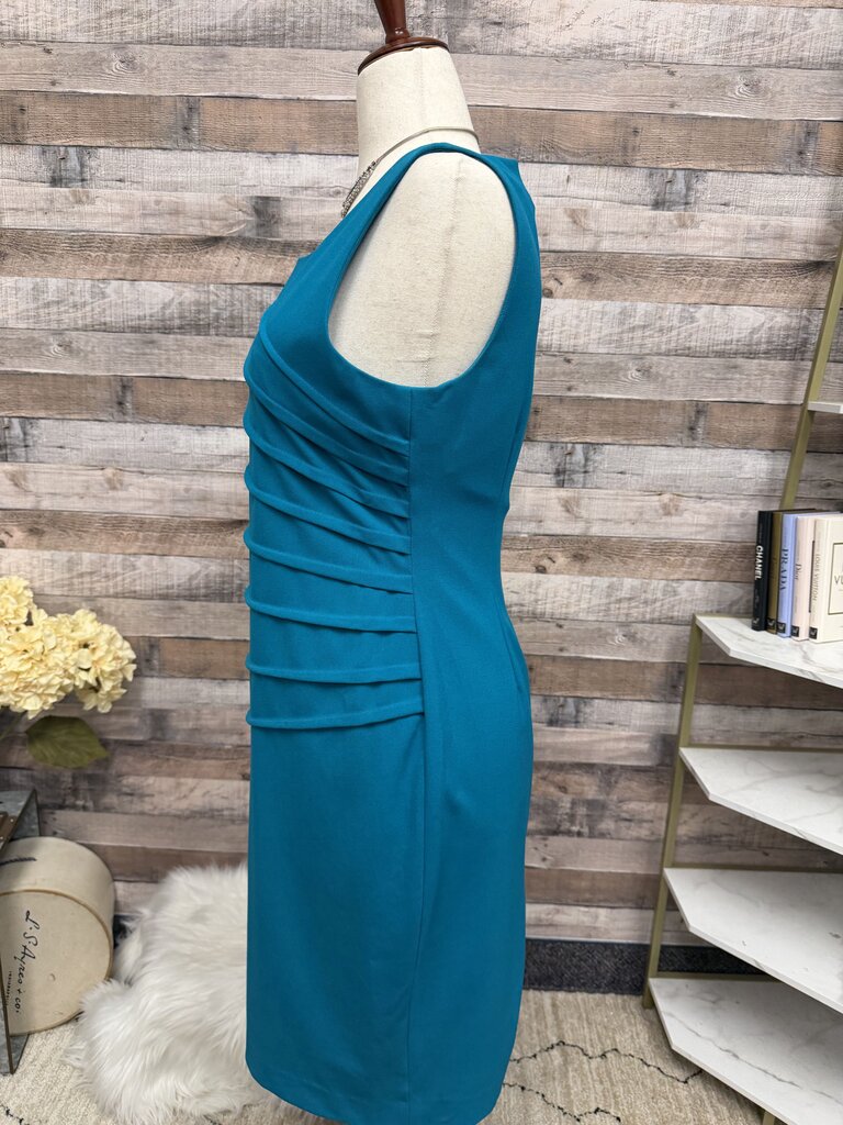 Calvin Klein Aqua Sleeveless Sheath Back Zip Size 12 Calvin Klein Aqua 12 women DRESSES