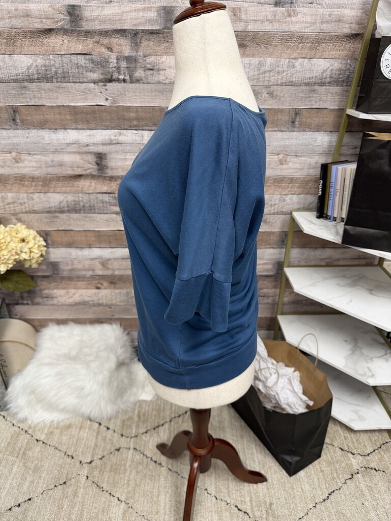 Lauren Ralph Lauren Lt. Blue 3/4 Sleeve Size 10