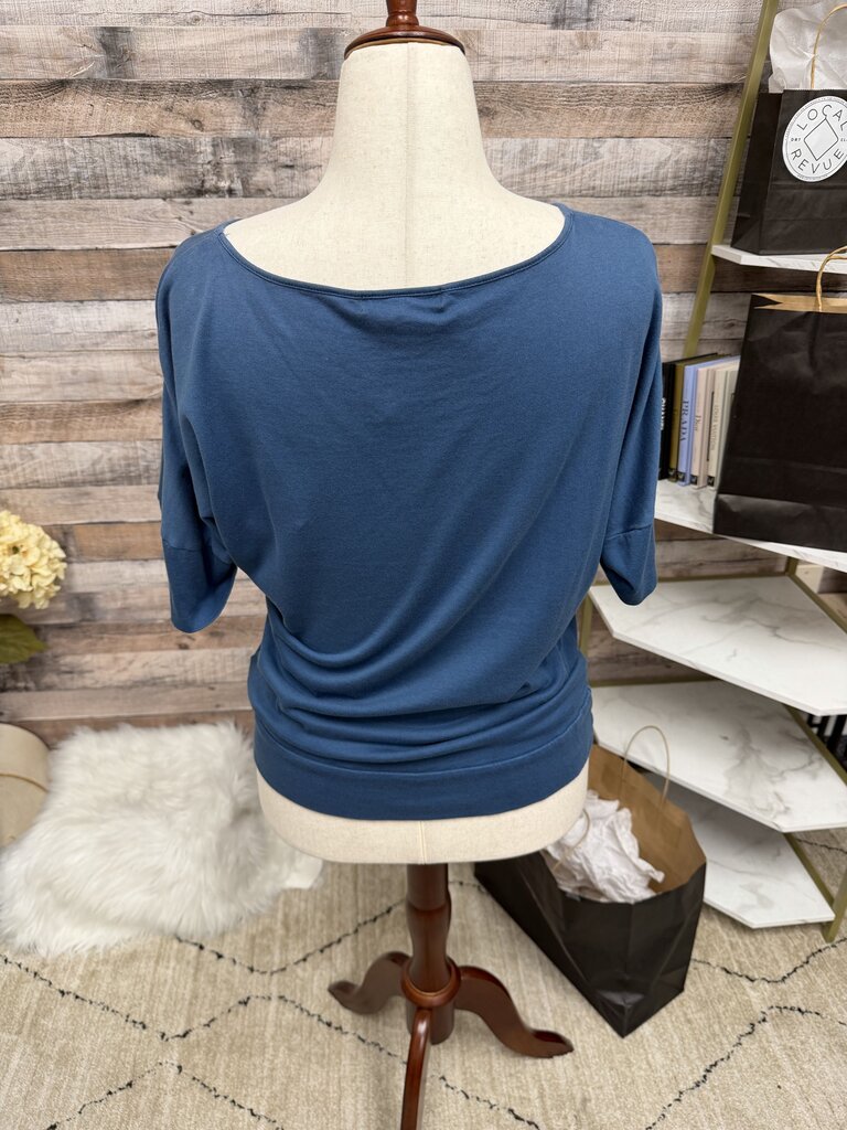 Lauren Ralph Lauren Lt. Blue 3/4 Sleeve Size 10