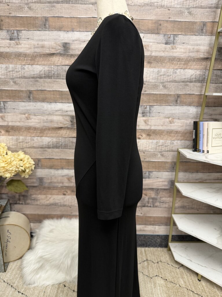 DW3 for David Warren Black Long Sleeve Dress Size 10 DW3 for David Warren Black 10 women DRESSES
