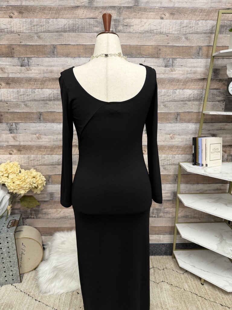 DW3 for David Warren Black Long Sleeve Dress Size 10