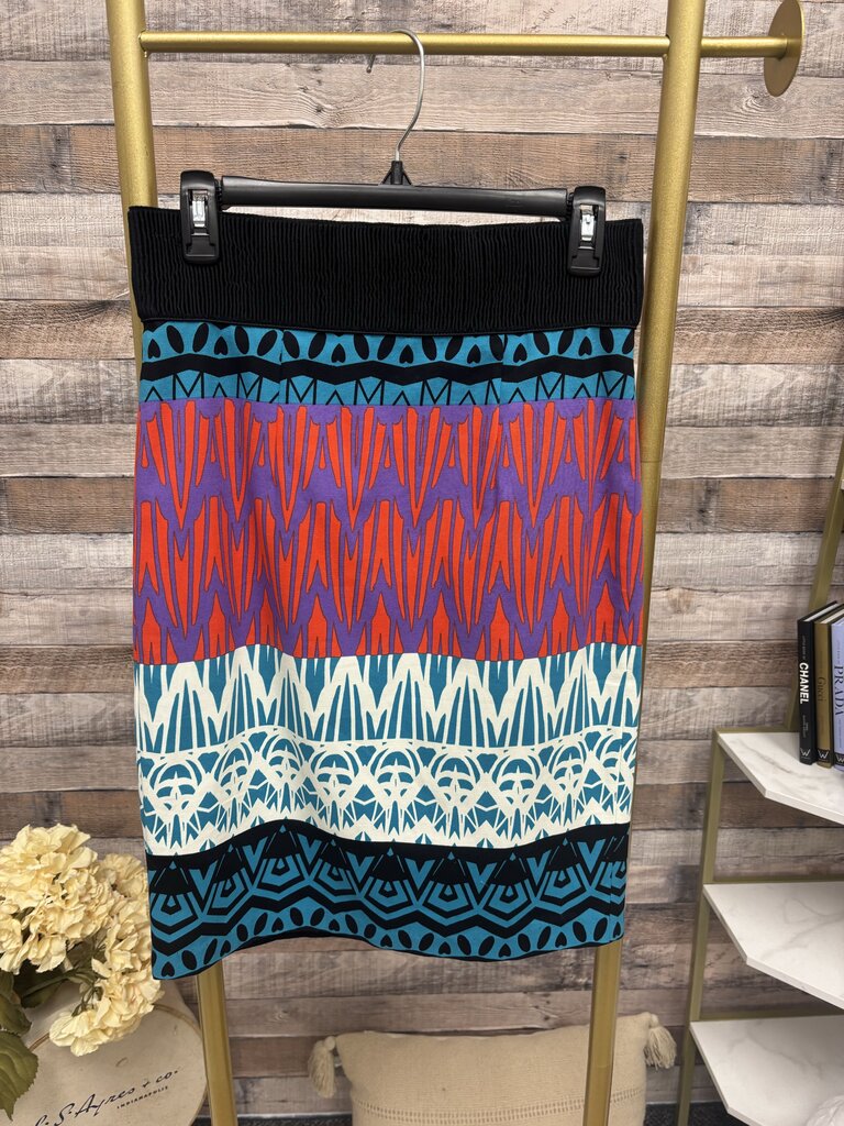 Plenty by Tracy Reese Tribal Print Skirt Size 4