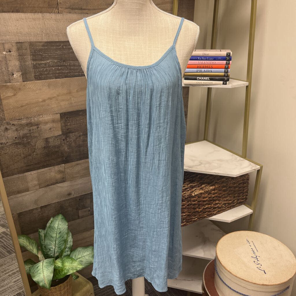 Lt. Blue Rayon Cover Up Size M