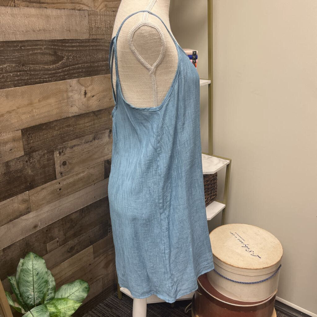 Lt. Blue Rayon Cover Up Size M
