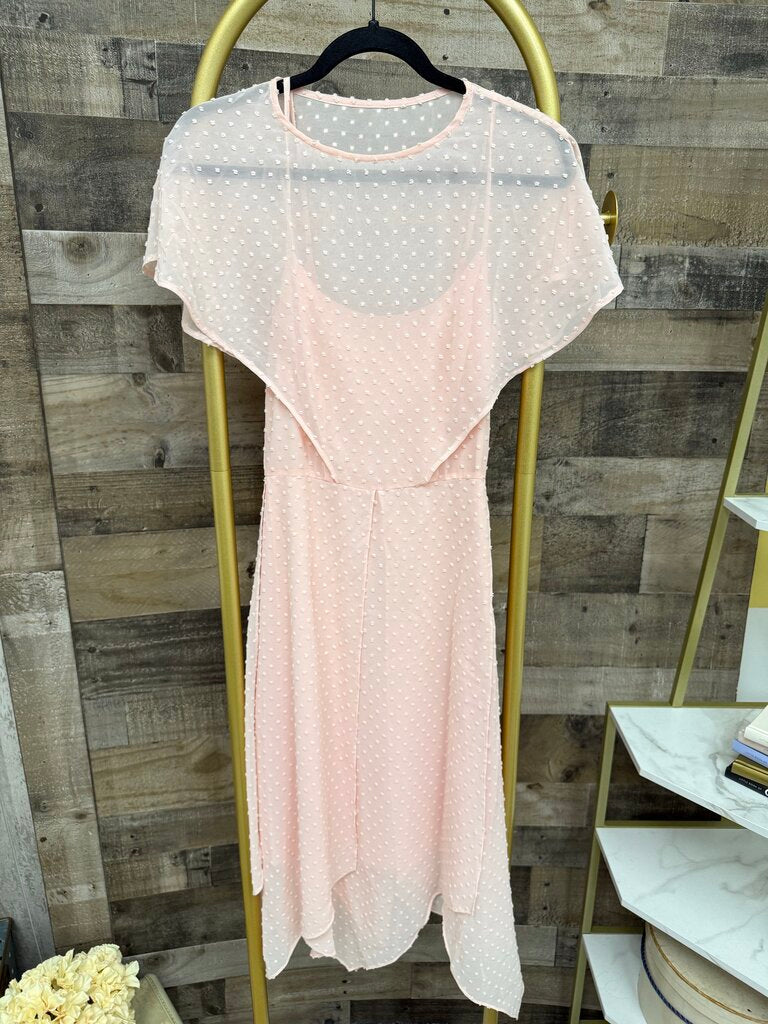 Julie Brown Designs Pink Swiss Dot Size 0