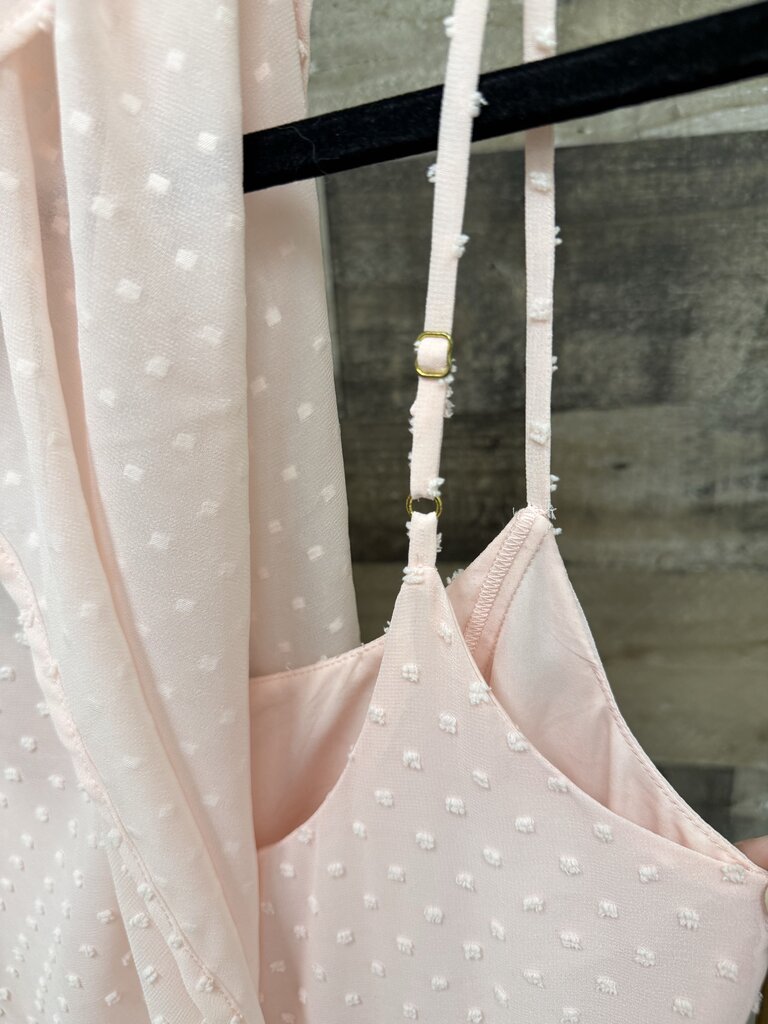 Julie Brown Designs Pink Swiss Dot Size 0