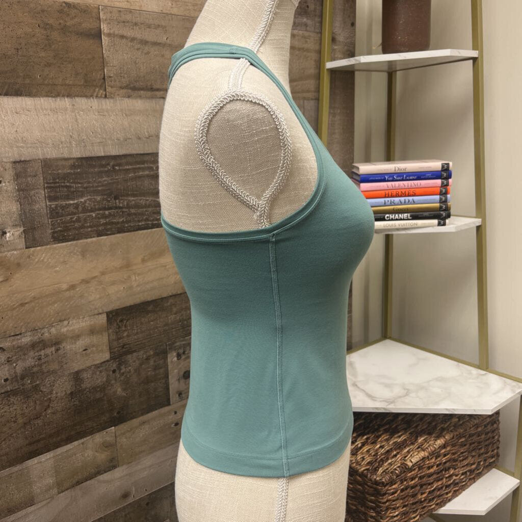 Lululemon Sage Green Racer Back Tank Size 2