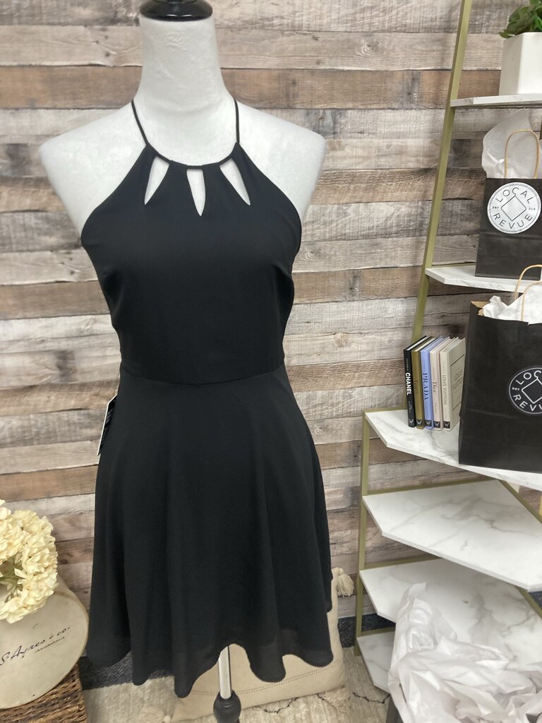 NWT Express Black Strappy Dress Size 2