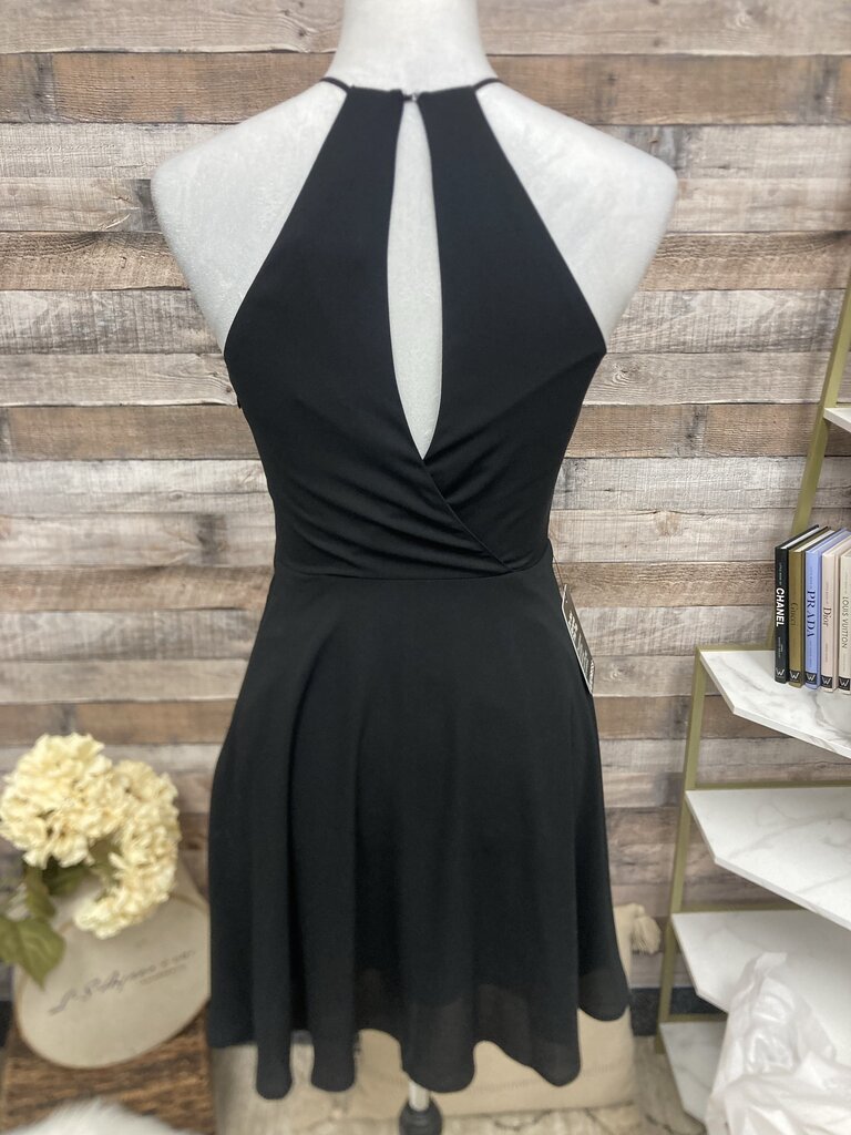NWT Express Black Strappy Dress Size 2
