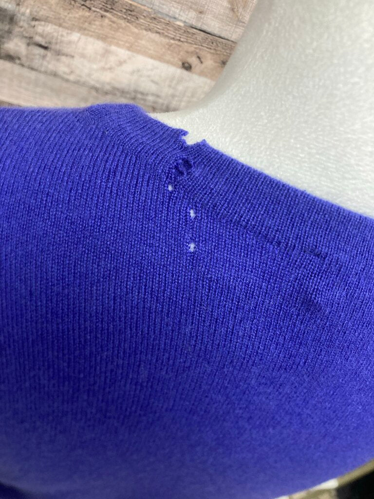 Talbots Purple Cashmere 3/4 Sleeve Size S