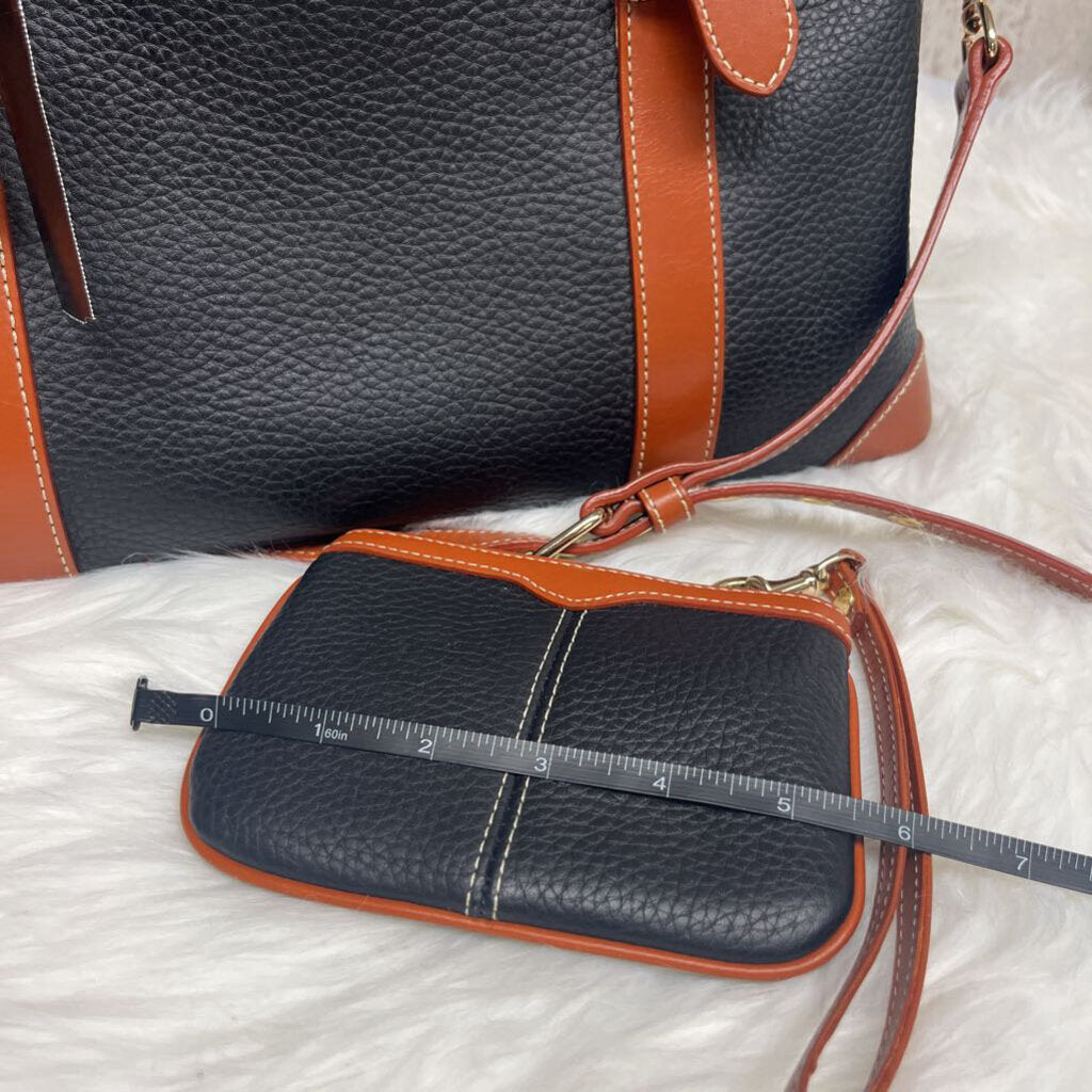 Dooney & Bourke Black & Brown Bag Set